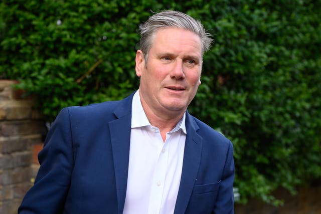<p>The new poll, conducted by YouGov, had Starmer’s party on 28 per cent</p>