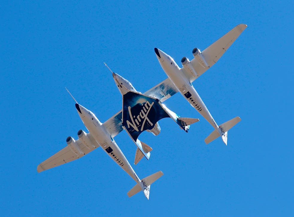 VIRGIN GALACTIC-LANZAMIENTO