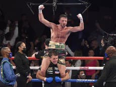 Josh Taylor emerges from classic a historic champion of the world