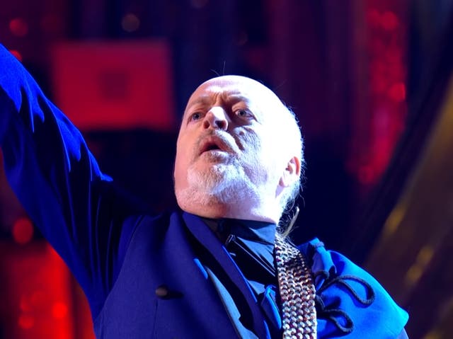 Bill Bailey as seen during the finale of Strictly Come Dancing last December