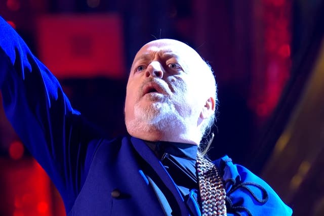 Bill Bailey as seen during the finale of Strictly Come Dancing last December