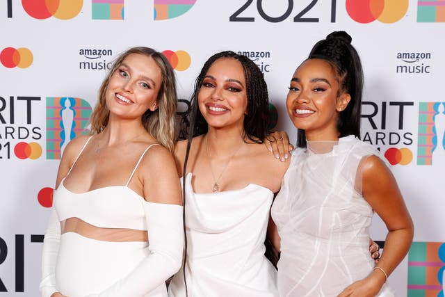 Little Mix, as pictured at the 2021 Brit Awards