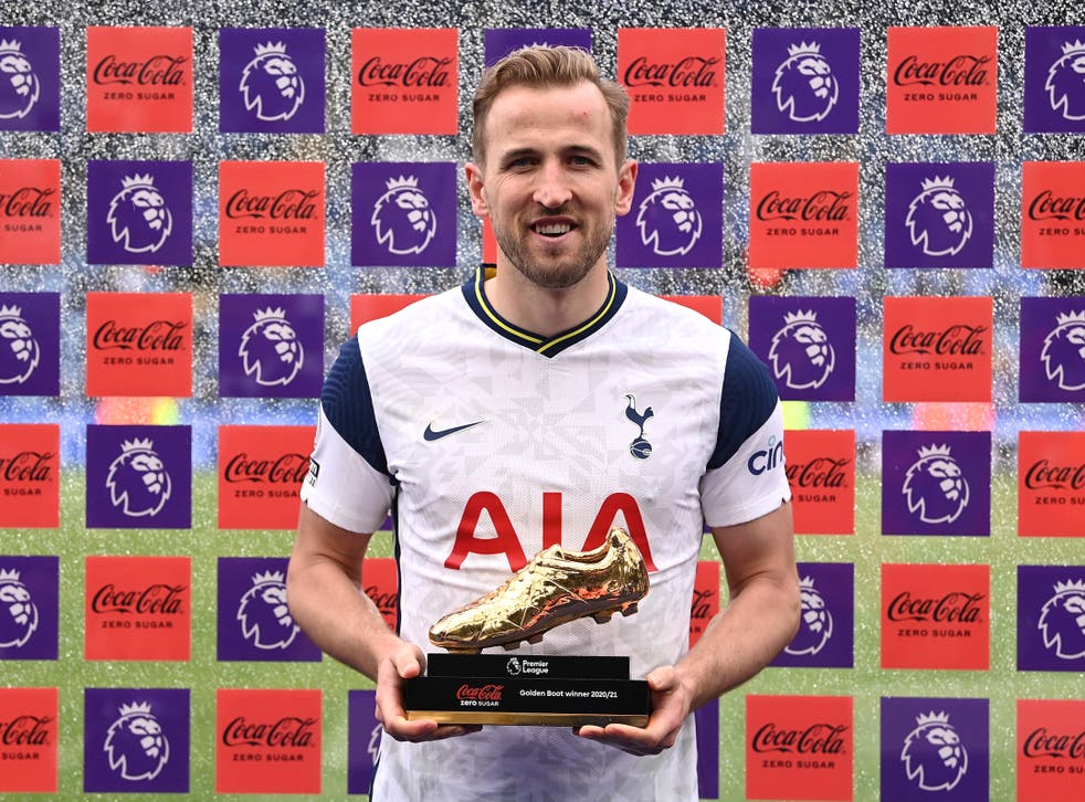 Harry Kane Wins Premier League Golden Boot With Final Day Goal Against Leicester The Independent