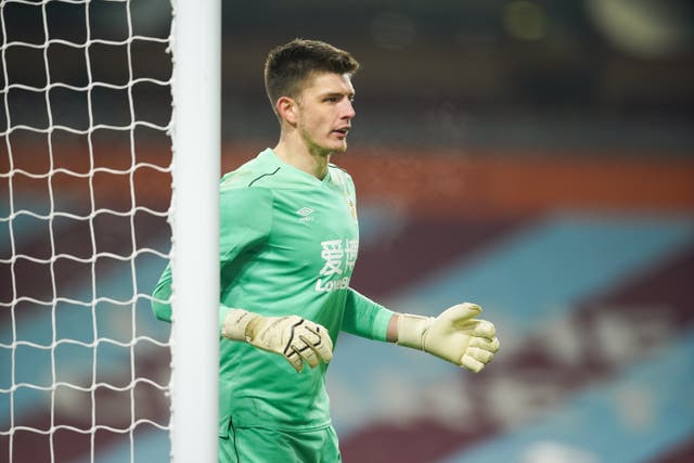 Burnley goalkeeper Nick Pope