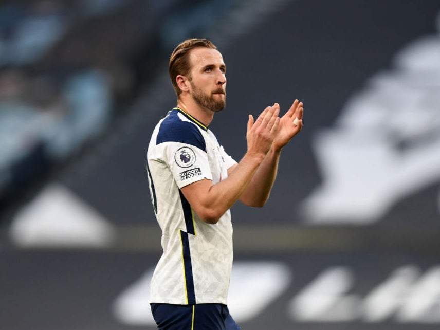 Harry Kane applauds Tottenham’s supporters