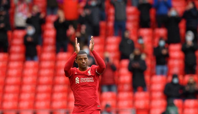 Georginio Wijnaldum's only regret at leaving Liverpool is he did not sign off with a trophy