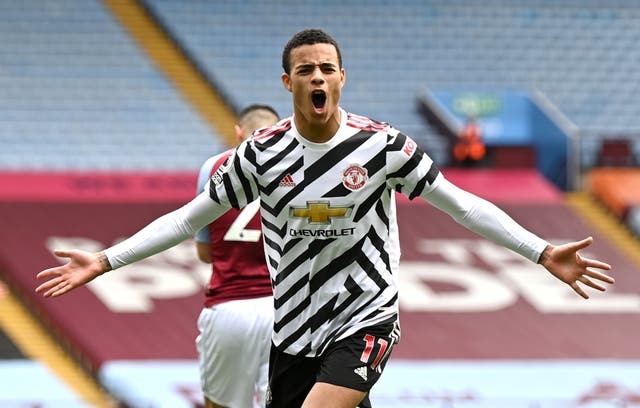 Mason Greenwood is loving life at United