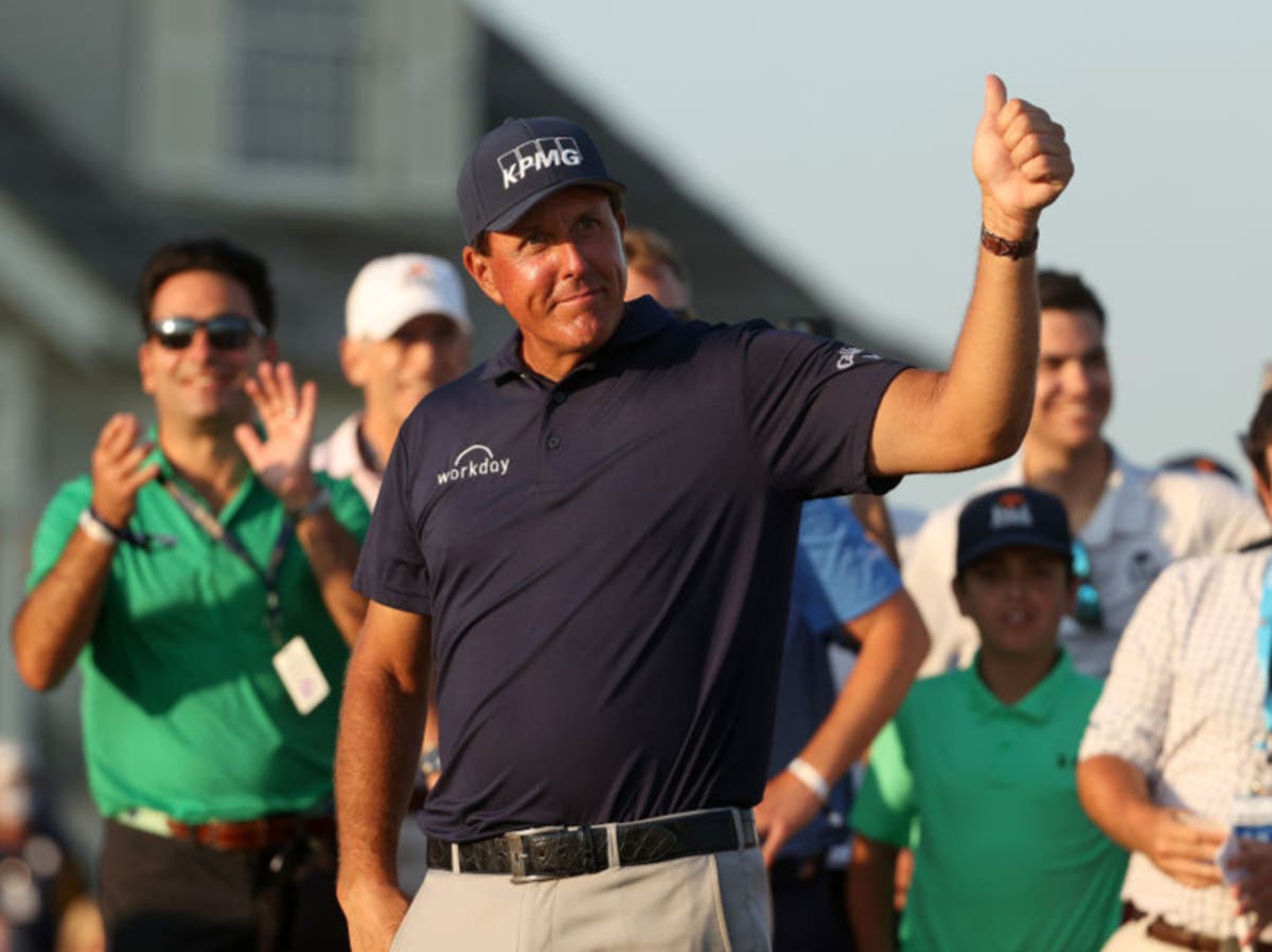 How Phil Mickelson&rsquo;s enthusiasm defied age to make history at PGA Championship