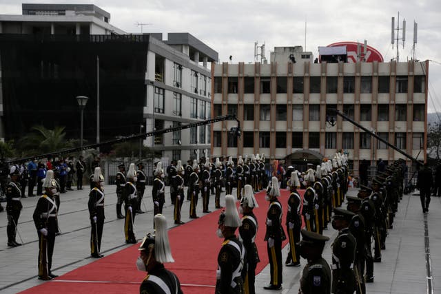 ECUADOR-PRESIDENTE INAUGURACION