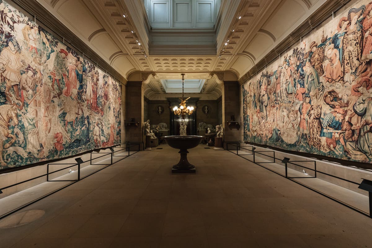 The return of the Chatsworth tapestries inspires a revival of old designs