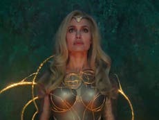 Eternals trailer sends Marvel fans into frenzy over ‘visually stunning’ scenes and ‘perfect’ Angelina Jolie