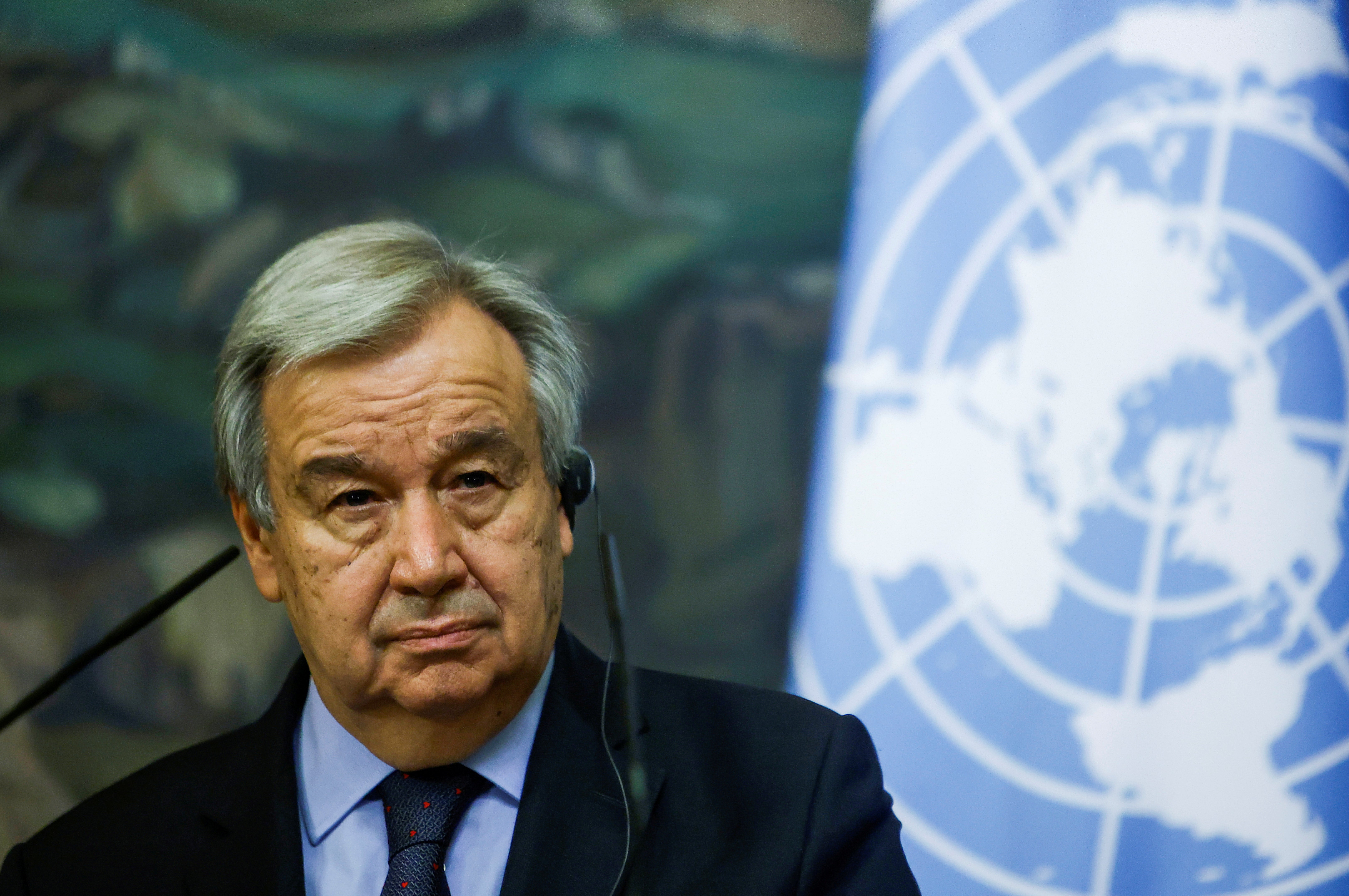 UN secretary-general Antonio Guterres