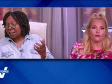 Meghan McCain reacts angrily as she is cut off for ad break while talking about Marjorie Taylor Greene antisemitism row