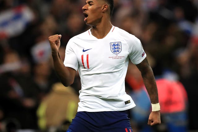 Marcus Rashford is targeting success with England this summer
