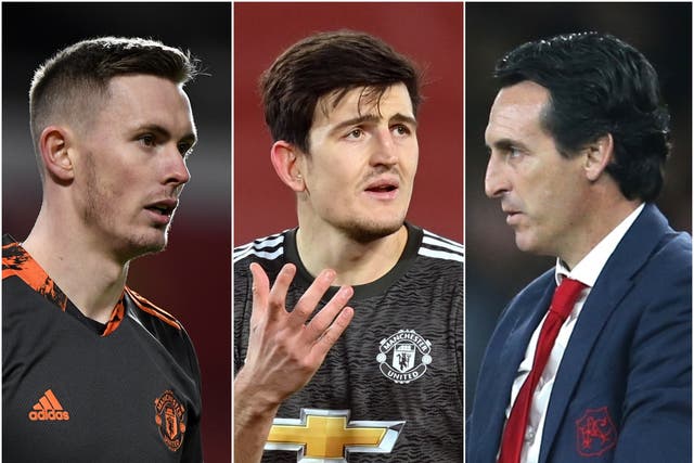 Dean Henderson, Harry Maguire and Unai Emery will all be hoping for Europa League success in Gdansk.