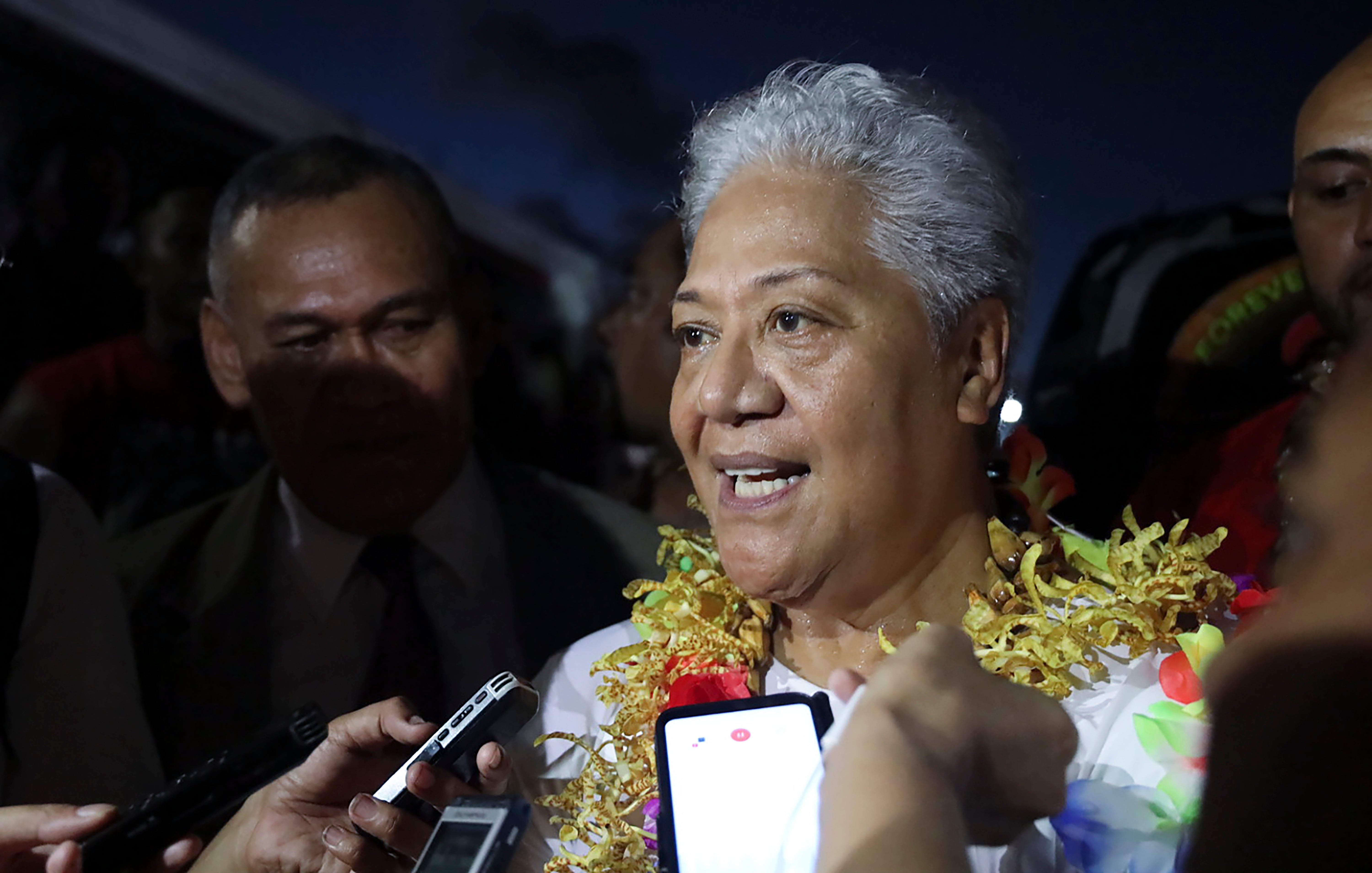 Samoa’s first female prime minister-elect was literally locked out of parliament