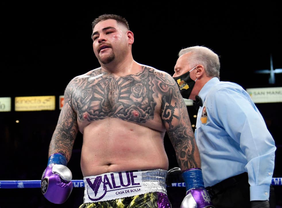 Andy Ruiz returned to the ring against Chris Arreola