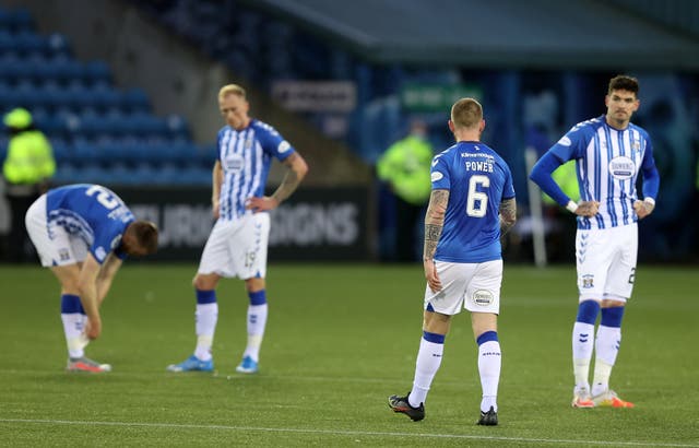 Kilmarnock have been relegated after 28 years in Scotland's top flight