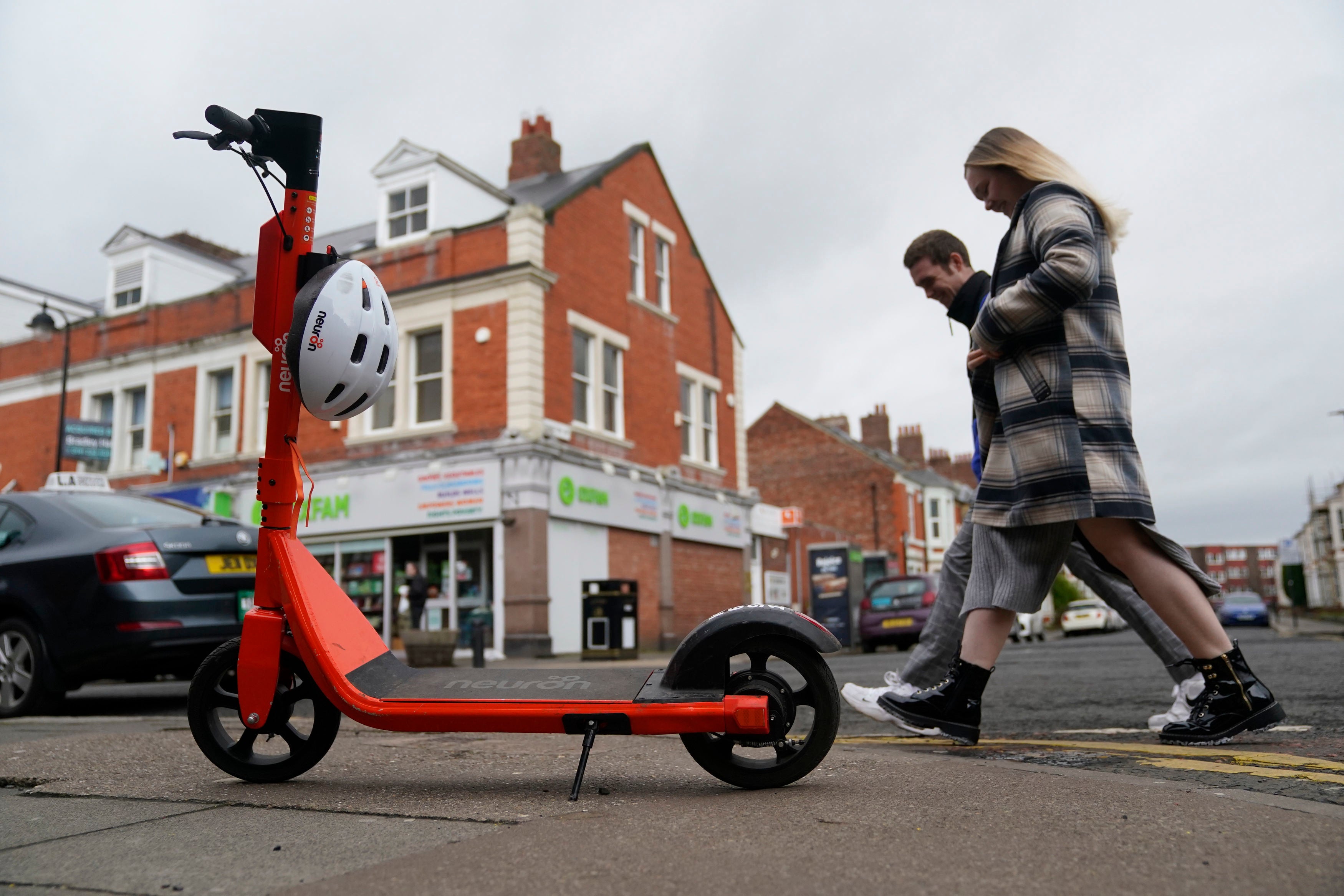 There are about 50 government-backed trials running in towns and cities across the UK, where rented e-scooters can be driven on roads and cycle lanes.
