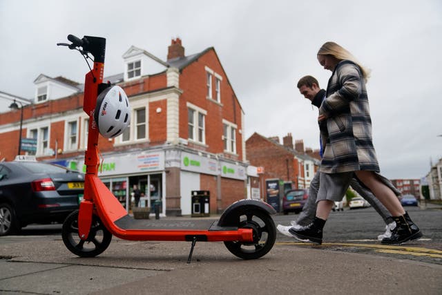 <p>There are about 50 government-backed trials running in towns and cities across the UK, where rented e-scooters can be driven on roads and cycle lanes.</p>