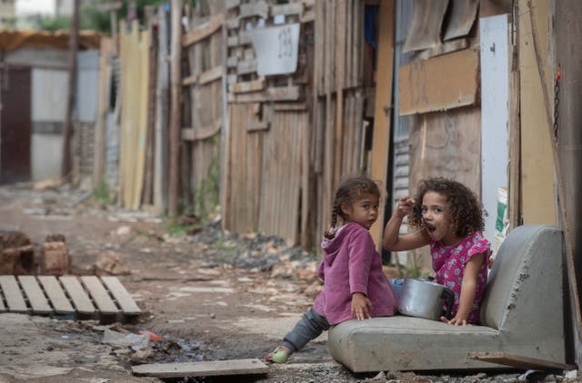 Virus Outbreak Brazil Poverty Comeback