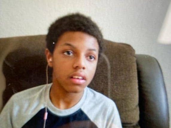 A photo of Kyrin Carter, 12, whose body was found on Monday