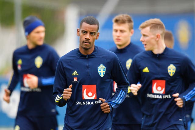 <p>Alexander Isak is one of Sweden’s talented youngsters</p>