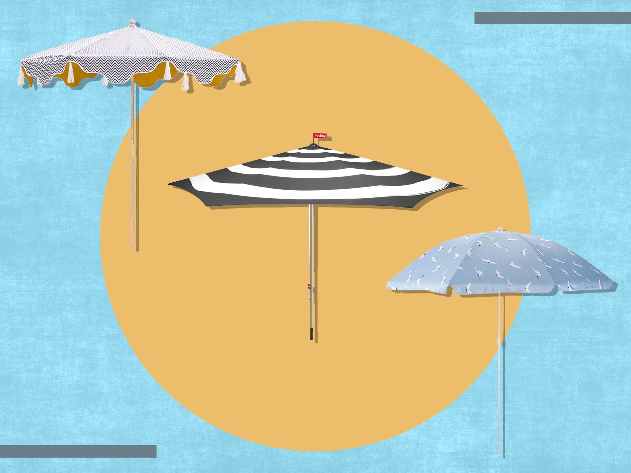 Ochtend geef de bloem water Onnauwkeurig Best garden parasol: Windproof, freestanding and adjustable | The  Independent