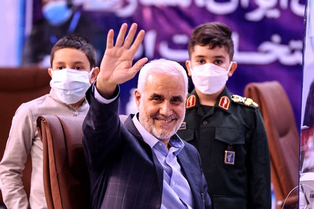 <p>Mohsen Mehralizadeh, seen as one of the reformist candidates</p>