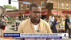 Gunshots ring out on live TV near George Floyd Square in Minneapolis on anniversary of his death