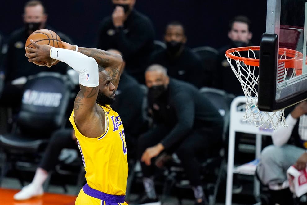 Davis y Lakers remontan para derrotar a los Suns 109-102 ...