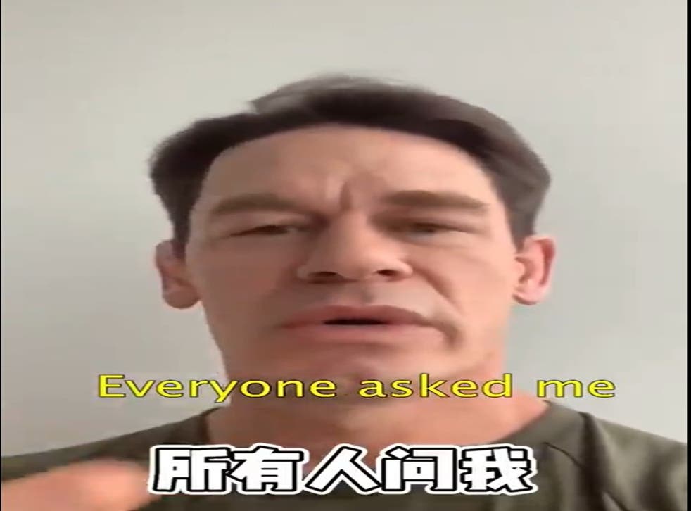 pix John Cena China Meme john cena wwe star apologizes to china