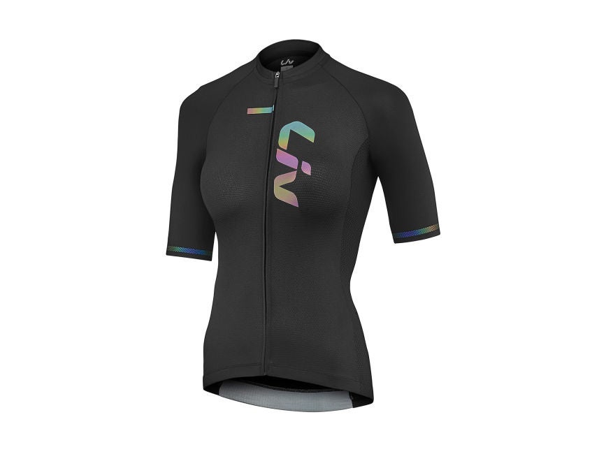 Womens Cycling Jersey Tops Summer Short Sleeve Full-Zip Clothing Bike Shirt