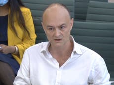 Dominic Cummings news – live: Matt Hancock says he missed aide’s Covid ‘performance’ and will address Commons