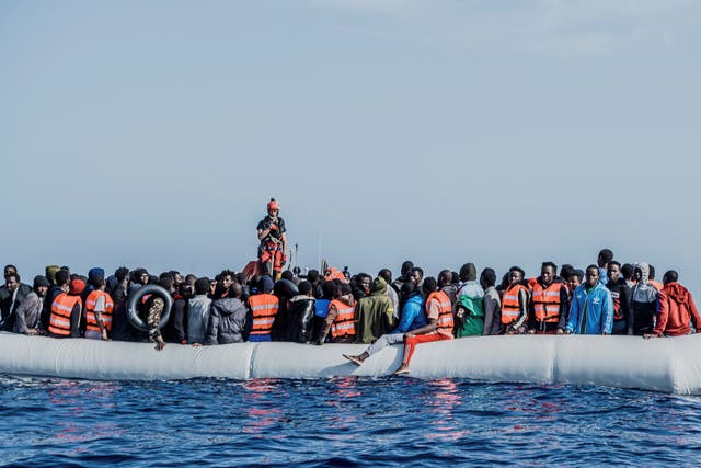 <p>At least 632 people have died this year crossing the Mediterranean between Libya and Europe.</p>