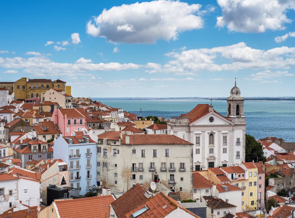 <p>Lisbon - now on the amber list</p>