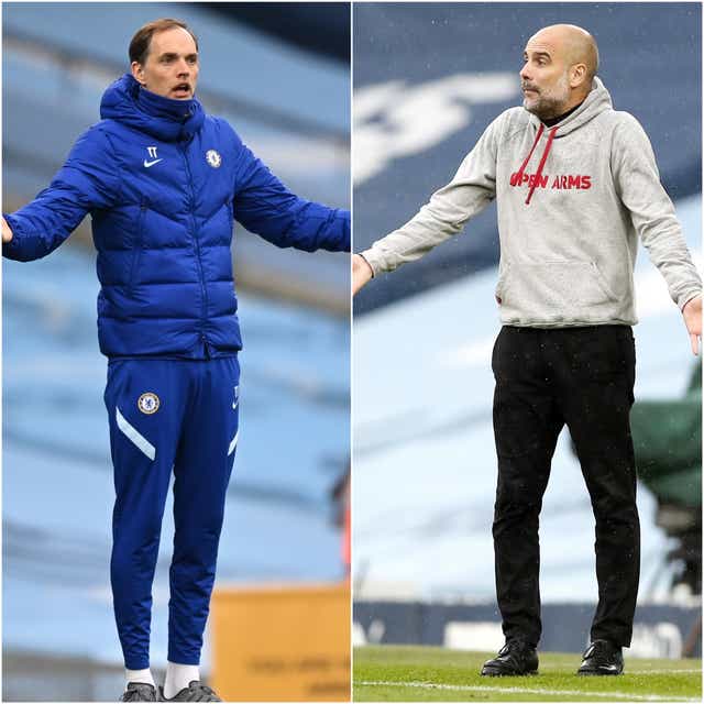 Thomas Tuchel and Pep Guardiola will go head to head in the Champions League final