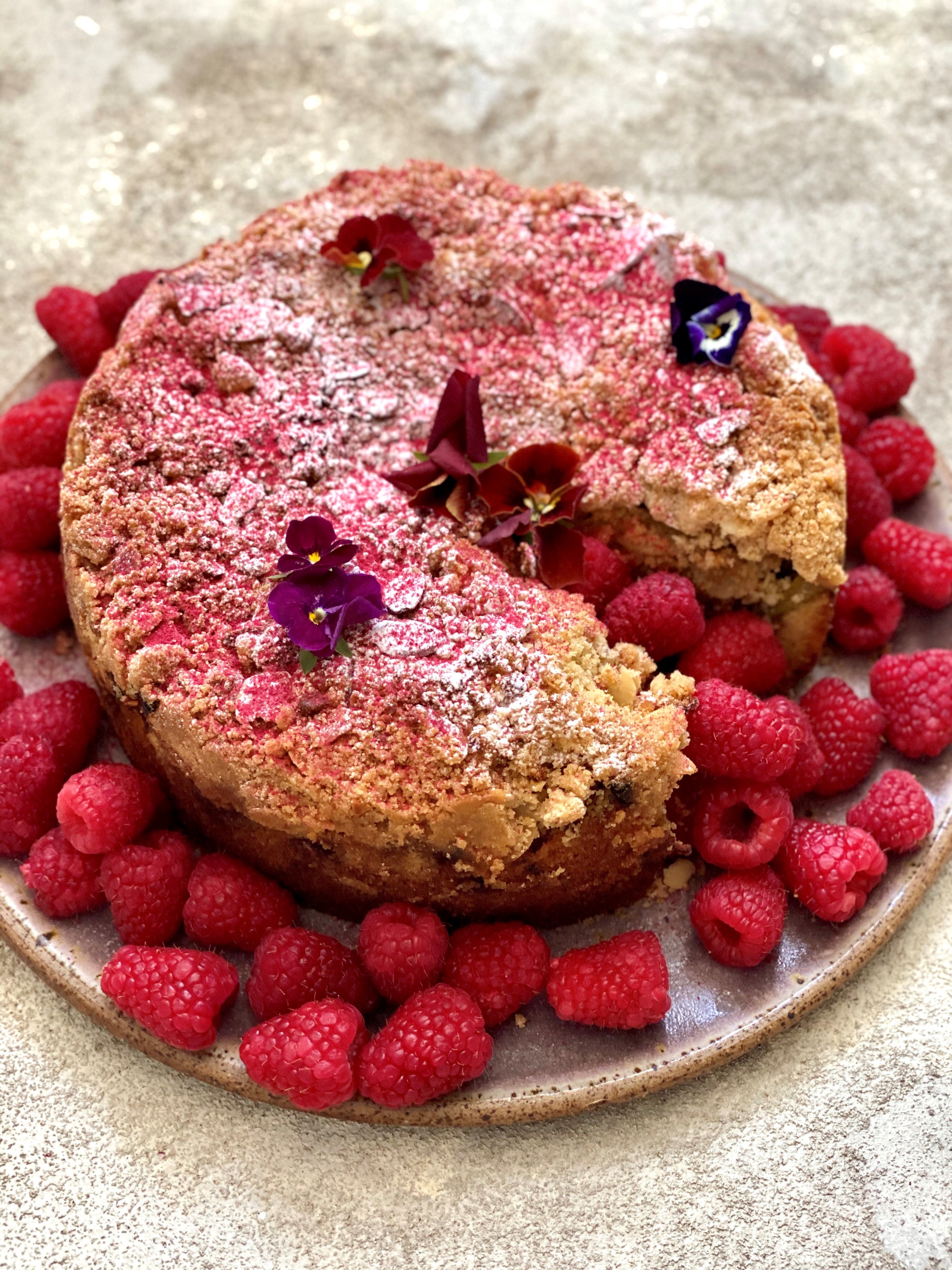 Use up seasonal rhubarb in this cake