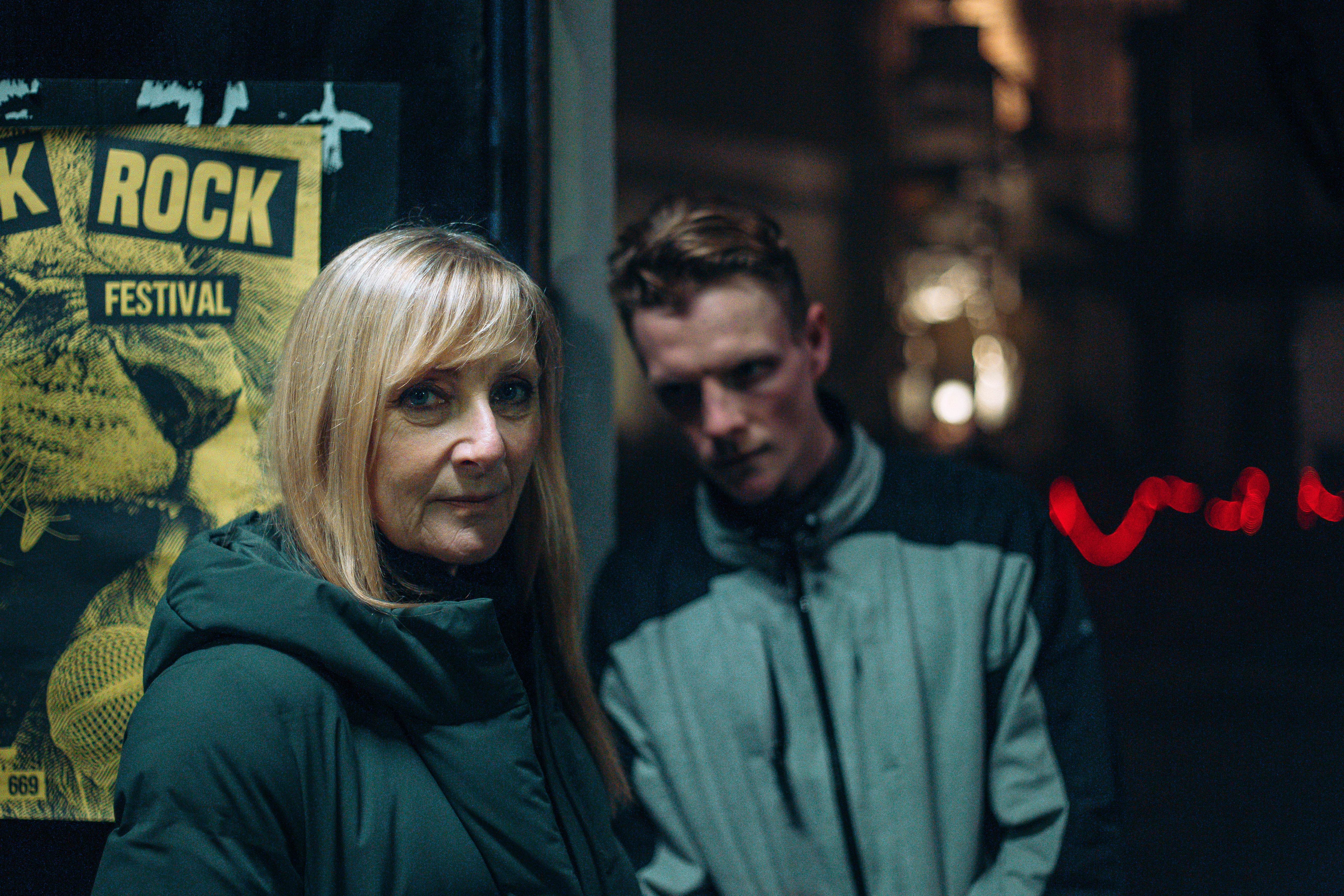 Leslie Sharp as DI Hannah Laing and Patrick Gibson as her troubled son Christian in Channel 4’s ‘Before We Die’