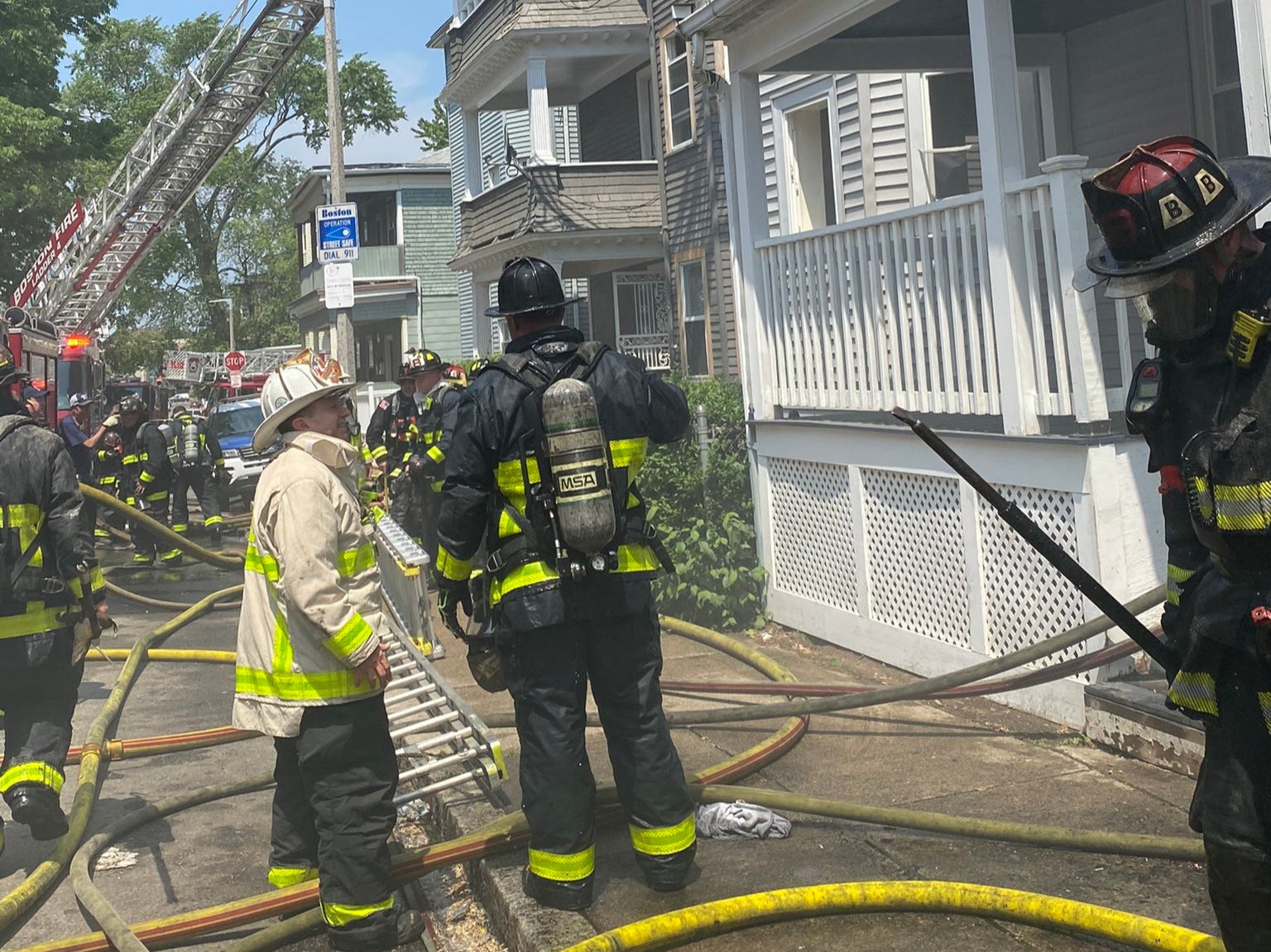 Seven-alarm Fire Blaze Across Multiple Buildings In Boston | The ...