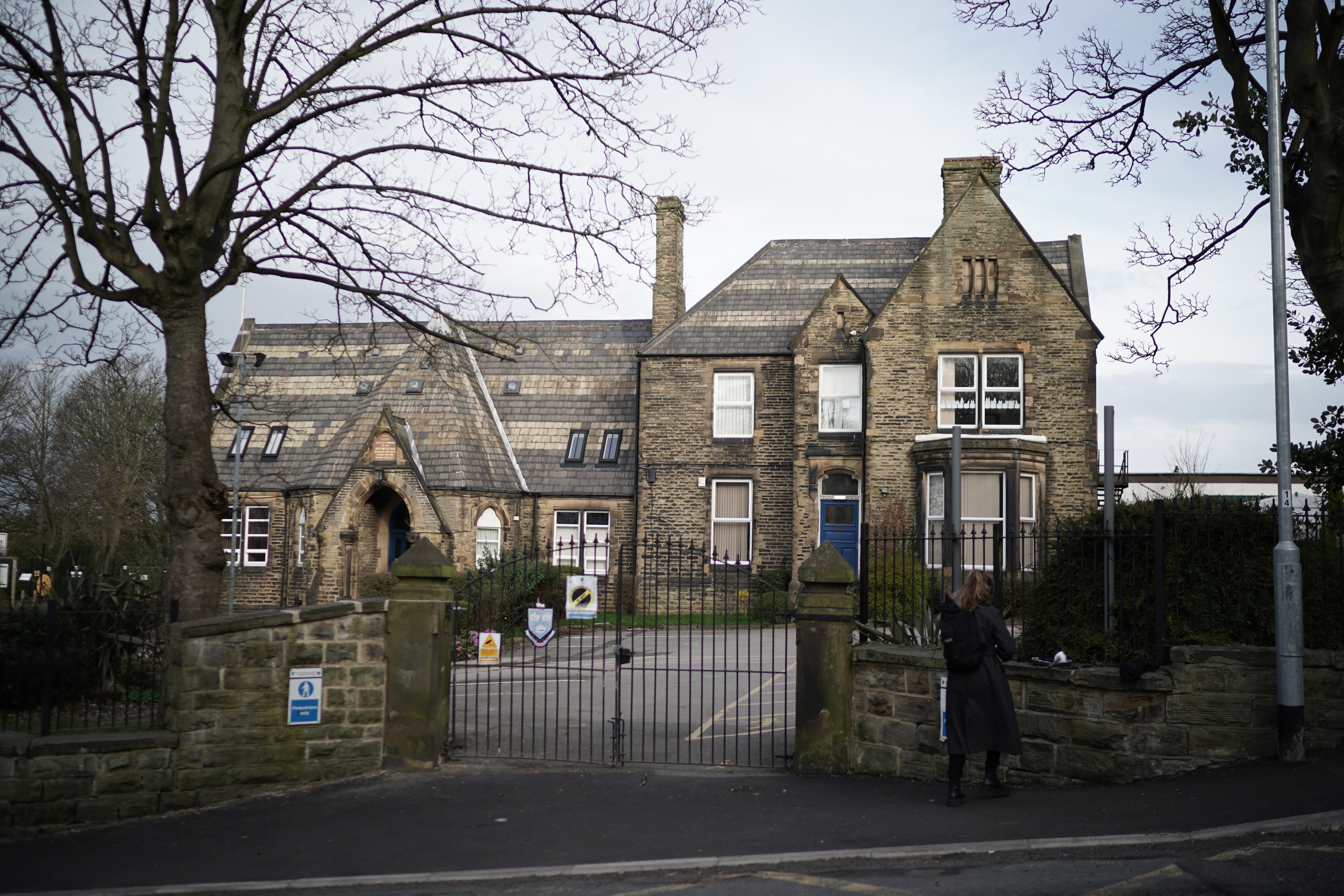 The teacher was initially suspended for showing a cartoon of the Prophet Muhammad in a lesson at Batley Grammar School, Yorkshire.