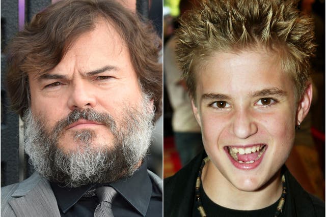 <p>Jack Black and Kevin Clark</p>