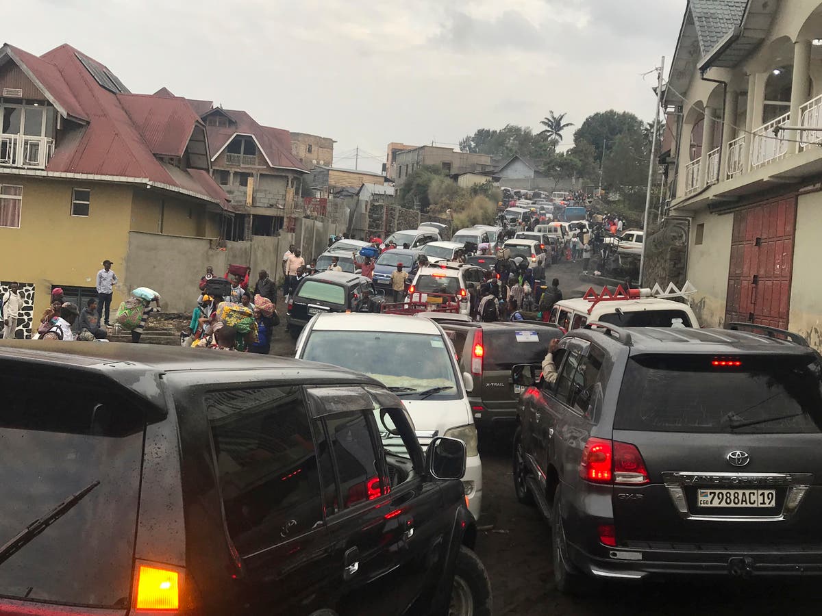 Thousands evacuate Congo's Goma after more volcanic activity