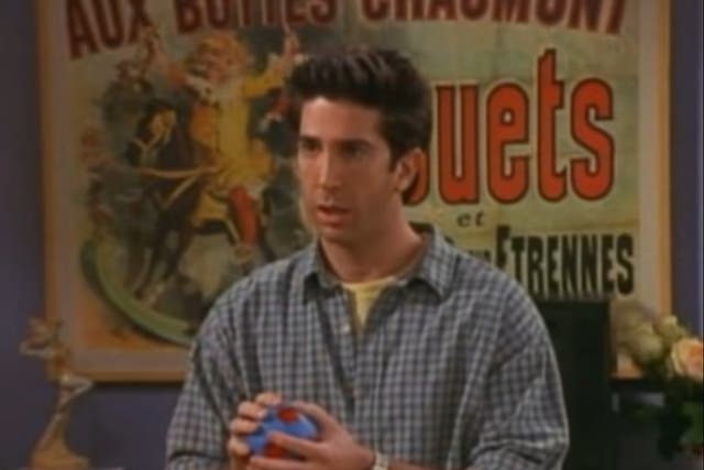 David Schwimmer as Ross in the season five episode ‘The One with the Ball'