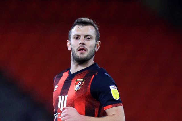 Jack Wilshere playing for Bournemouth