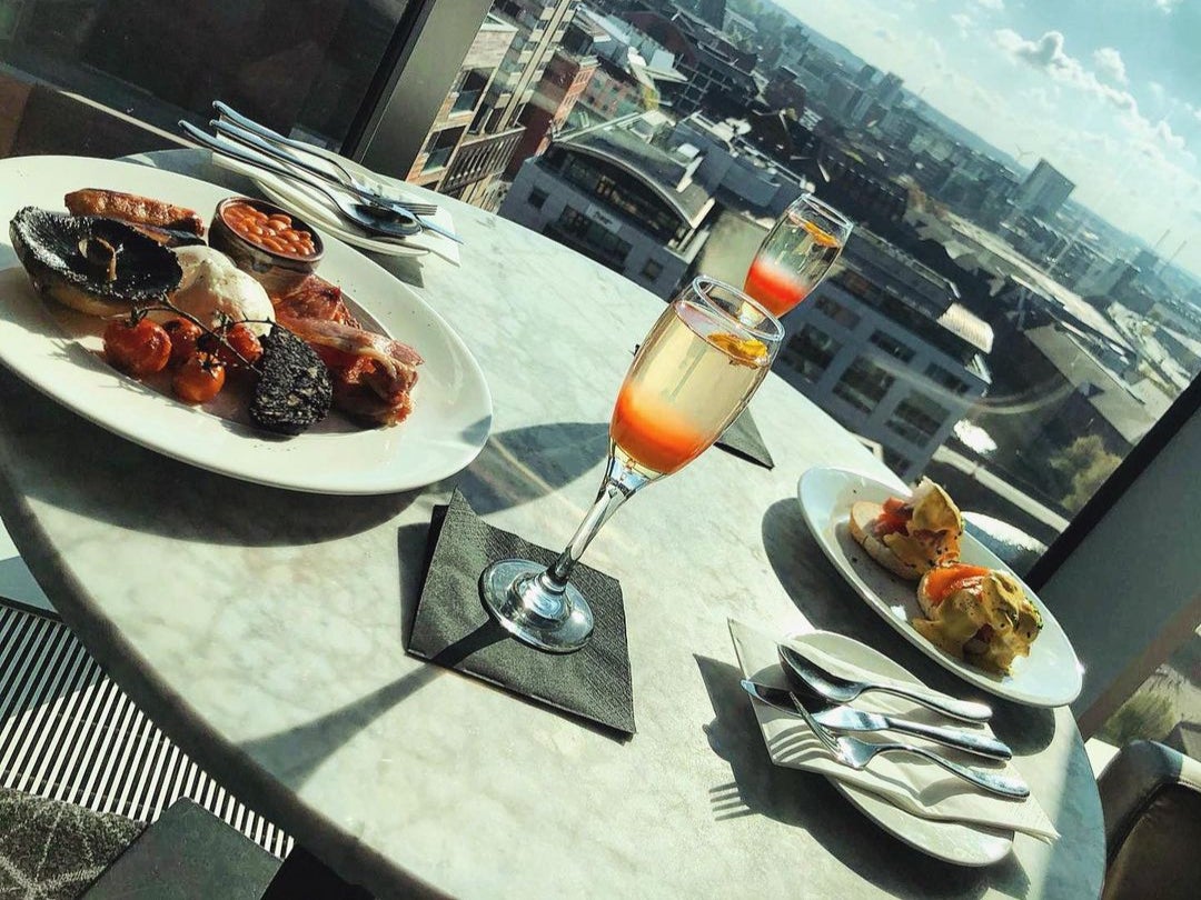 The Sky Lounge takes brunch with a view literally