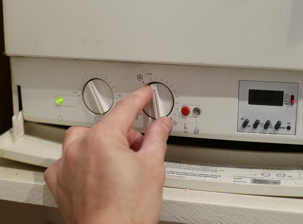 <p>Home energy use, including gas boilers, is responsible for 15 per cent of UK CO2 emissions </p>