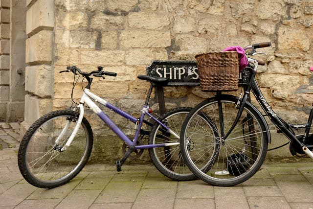 Bicycles in Oxford
