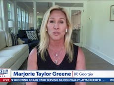 Marjorie Taylor Greene deletes tweet calling Kevin McCarthy a ‘feckless c***’ in Holocaust mask row