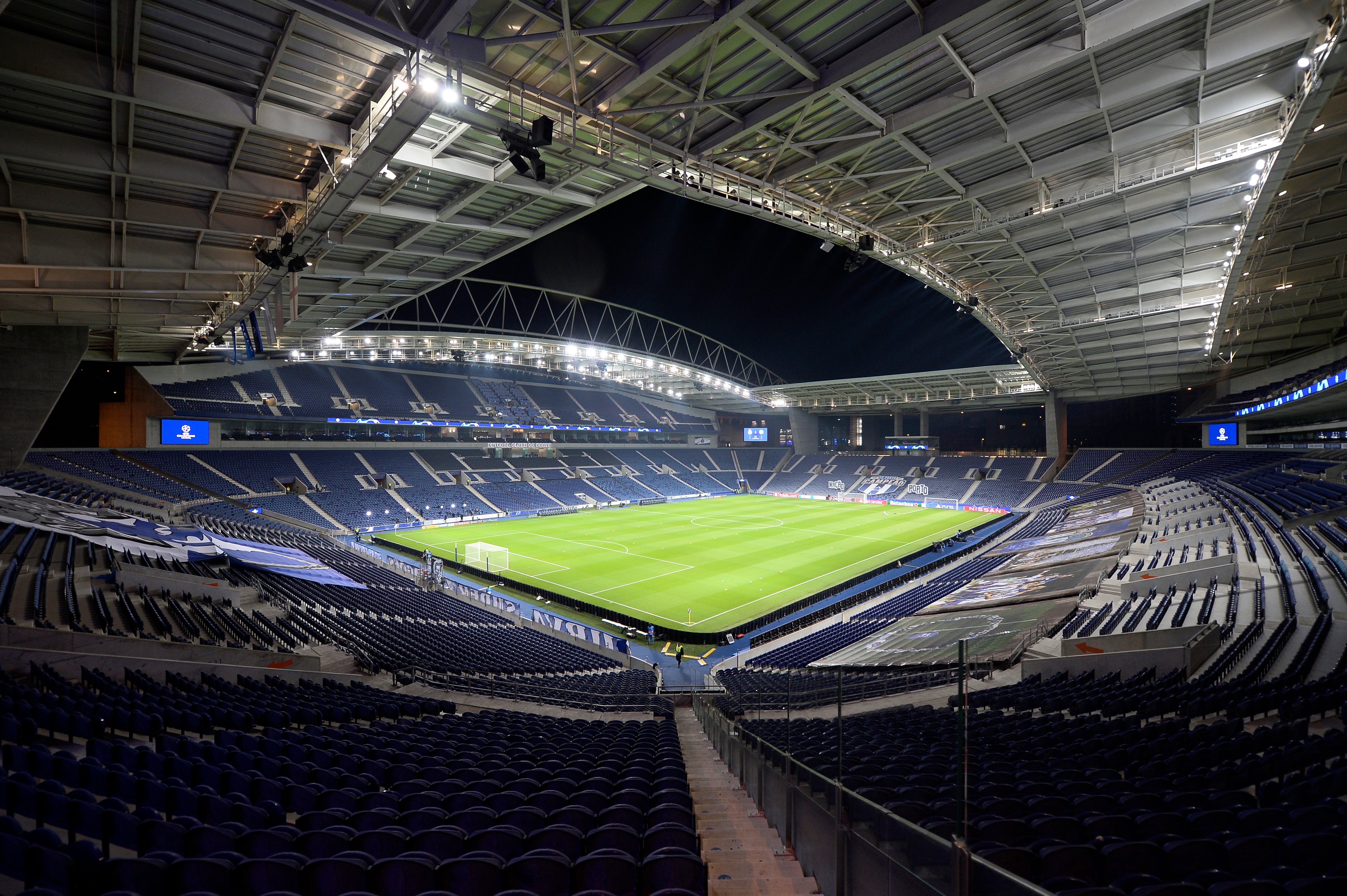 Uefa moved the Champions League final to the Estadio do Dragao despite the option to play the match at Wembley